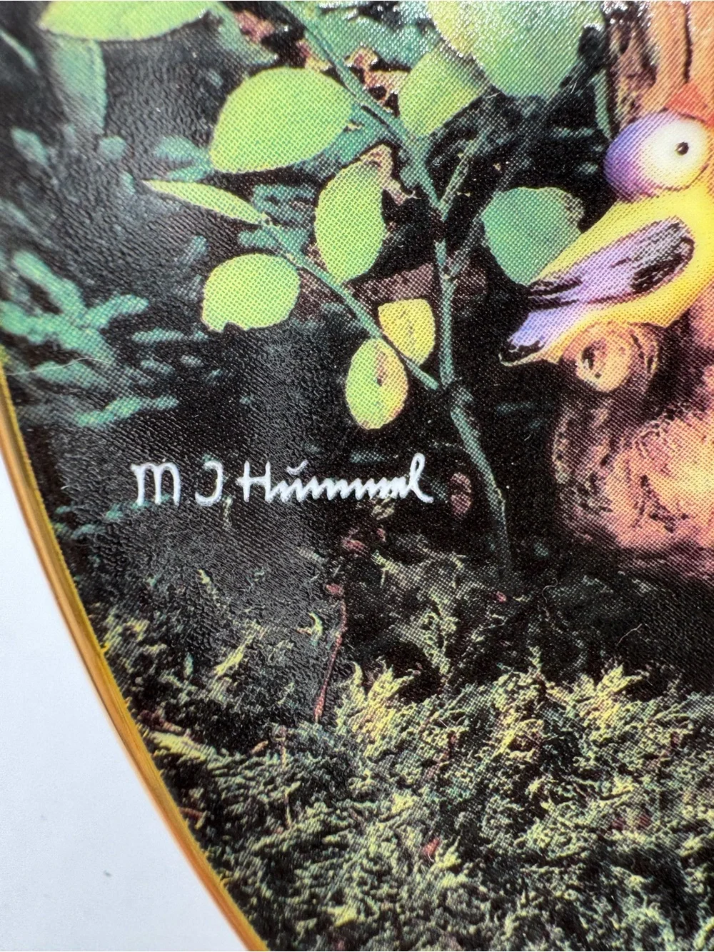 Hummel Apple Tree Boy And Girl Hummel Collector Plate Danbury Mint